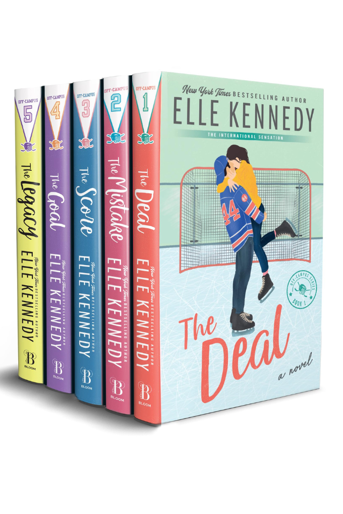 The Off-Campus Series :- by Elle Kennedy ( The Deal + The Mistake + The Score + The Goal + The Legacy )